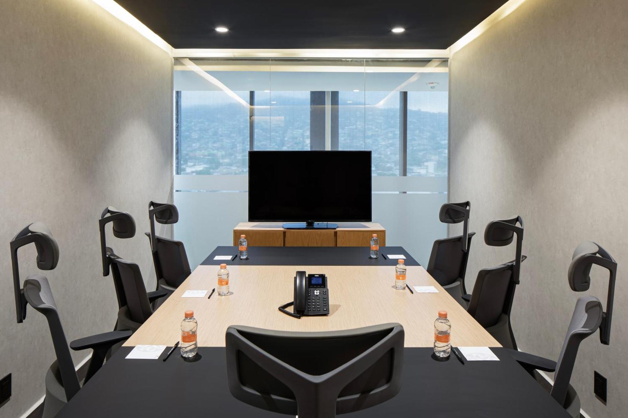 Galeria Plaza Monterrey Hotel Exterior foto A typical meeting room