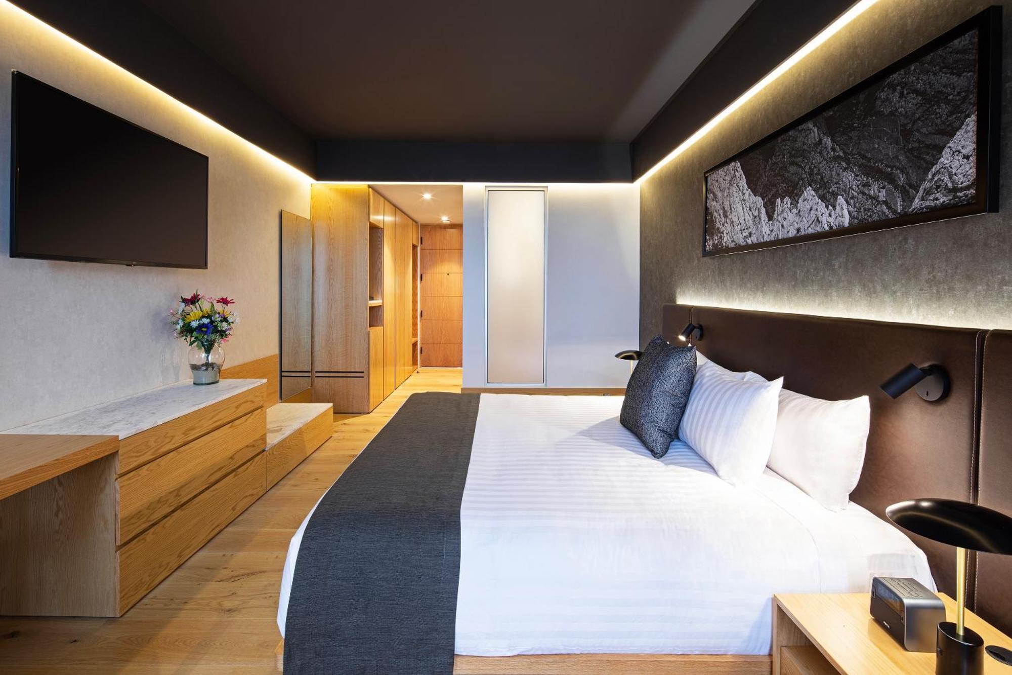 Galeria Plaza Monterrey Hotel Exterior foto A room at the hotel